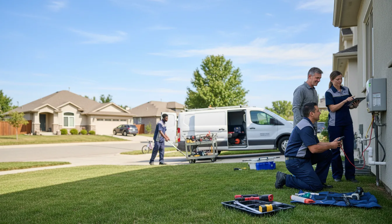 Tankless water heater service in Smithton, MO
